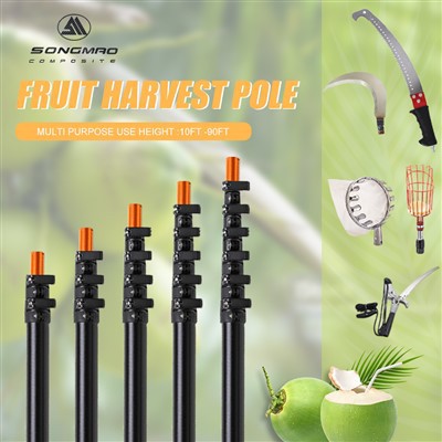 Sjónauka ávaxtaspilari með skútu