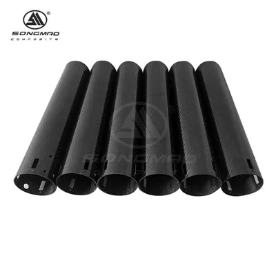 CNC að skera kolefnistrefjapípu